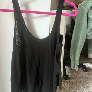 Black Sleeveless Women's Top